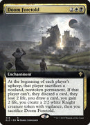 Doom Foretold (Extended Art) [Throne of Eldraine] - Destination Retro