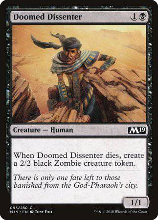 Doomed Dissenter [Core Set 2019] - Destination Retro