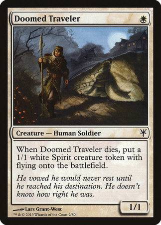 Doomed Traveler [Duel Decks: Sorin vs. Tibalt] - Destination Retro