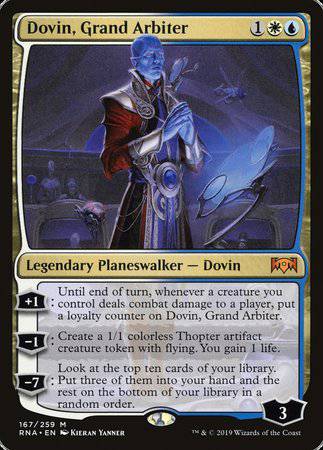 Dovin, Grand Arbiter [Ravnica Allegiance] - Destination Retro