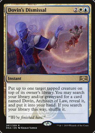 Dovin's Dismissal [Ravnica Allegiance] - Destination Retro