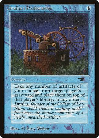 Drafna's Restoration [Antiquities] - Destination Retro
