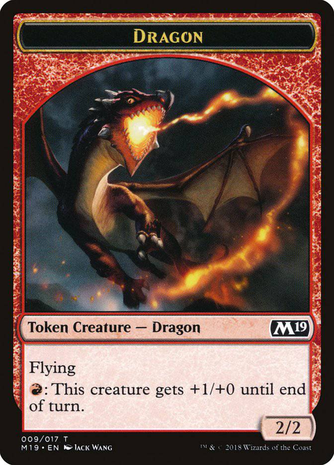 Dragon (009/017) [Core Set 2019 Tokens] - Destination Retro