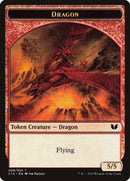Dragon // Dragon Double-Sided Token [Commander 2015 Tokens] - Destination Retro
