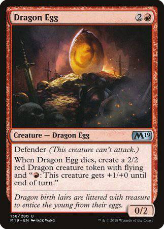 Dragon Egg [Core Set 2019] - Destination Retro