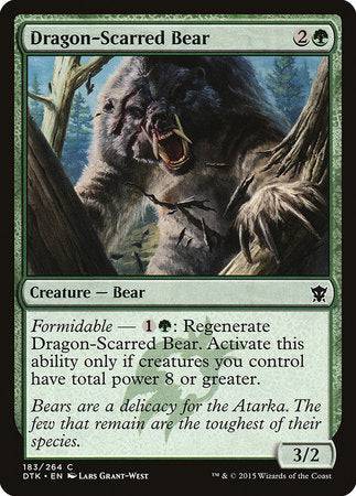 Dragon-Scarred Bear [Dragons of Tarkir] - Destination Retro