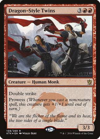 Dragon-Style Twins [Khans of Tarkir Promos] - Destination Retro