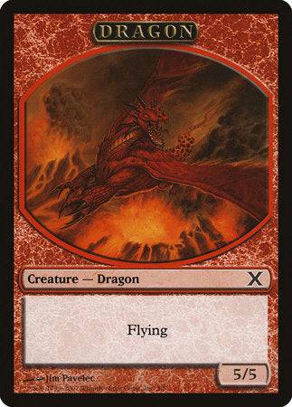 Dragon Token [Tenth Edition Tokens] - Destination Retro
