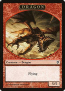 Dragon Token [Worldwake Tokens] - Destination Retro