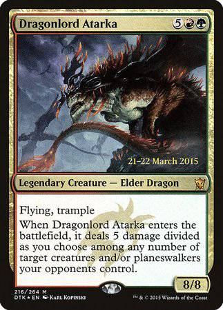 Dragonlord Atarka [Dragons of Tarkir Promos] - Destination Retro