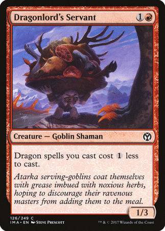 Dragonlord's Servant [Iconic Masters] - Destination Retro