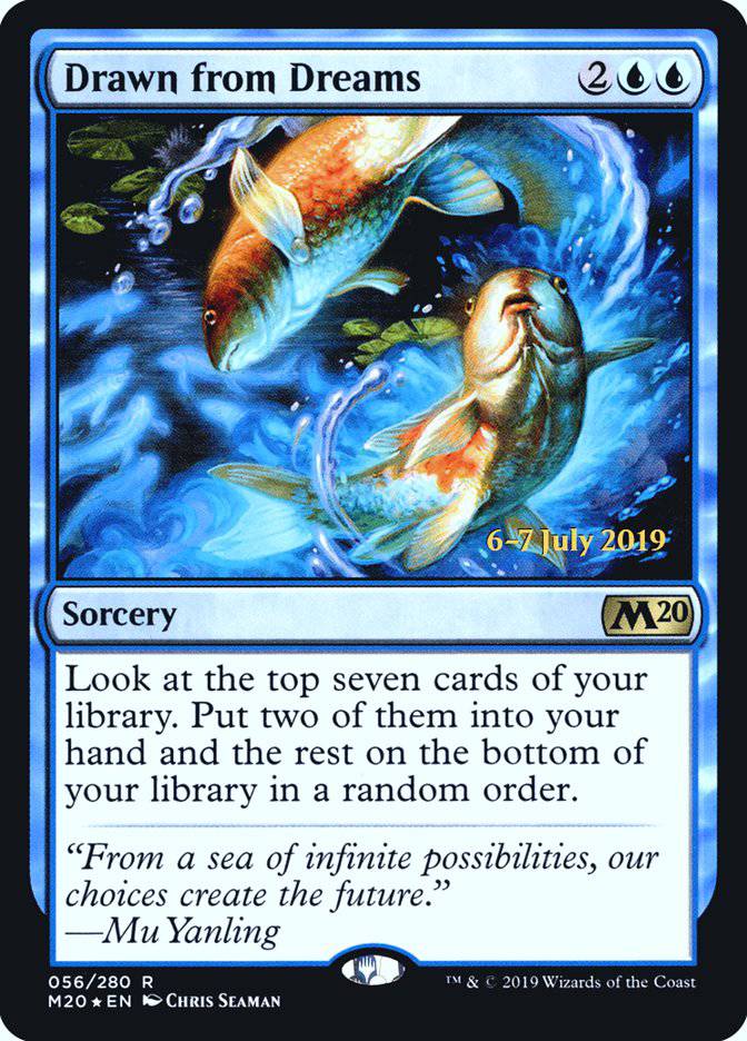 Drawn from Dreams  [Core Set 2020 Prerelease Promos] - Destination Retro