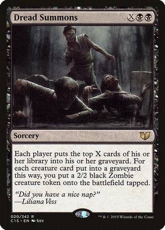 Dread Summons [Commander 2015] - Destination Retro