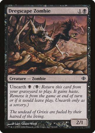 Dregscape Zombie [Shards of Alara] - Destination Retro