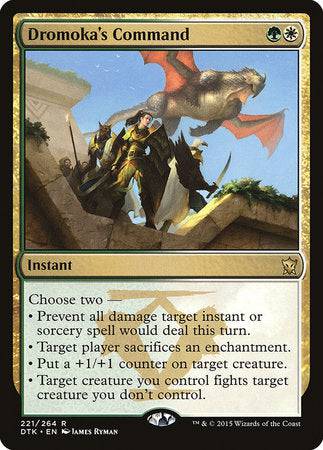 Dromoka's Command [Dragons of Tarkir] - Destination Retro
