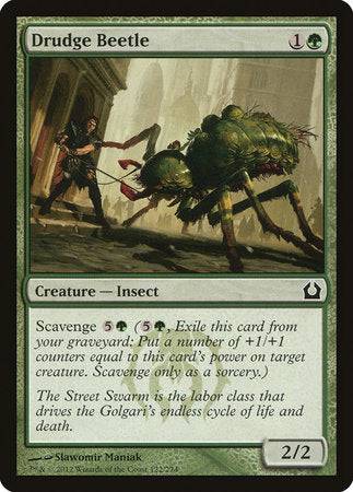 Drudge Beetle [Return to Ravnica] - Destination Retro