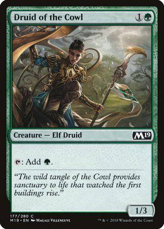 Druid of the Cowl [Core Set 2019] - Destination Retro