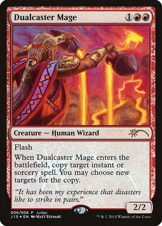 Dualcaster Mage [Judge Gift Cards 2015] - Destination Retro