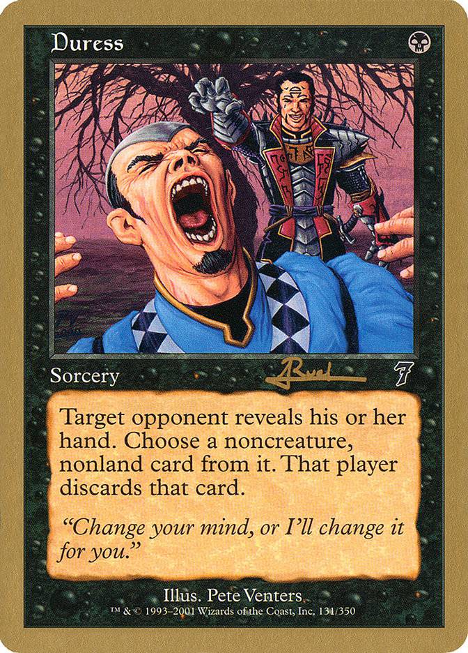 Duress (Antoine Ruel) [World Championship Decks 2001] - Destination Retro