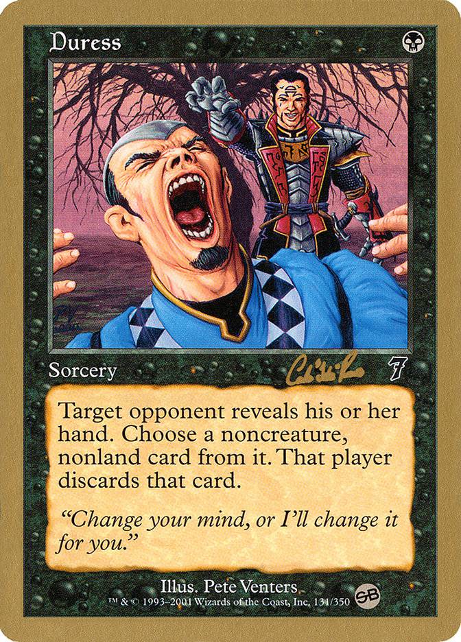 Duress (Carlos Romao) (SB) [World Championship Decks 2002] - Destination Retro
