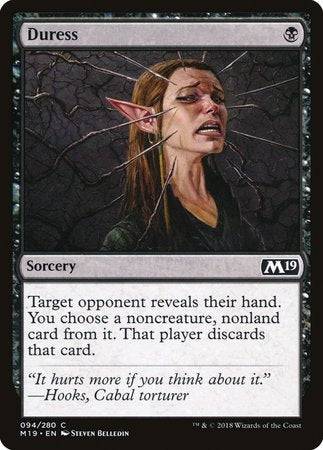 Duress [Core Set 2019] - Destination Retro