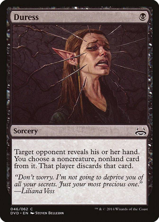 Duress (Divine vs. Demonic) [Duel Decks Anthology] - Destination Retro