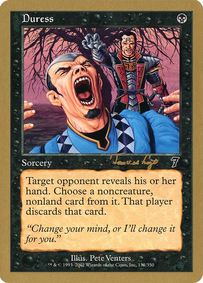 Duress (Tom van de Logt) [World Championship Decks 2001] - Destination Retro