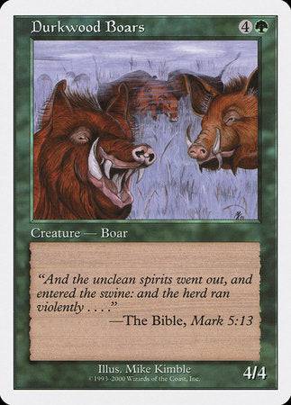 Durkwood Boars [Starter 2000] - Destination Retro