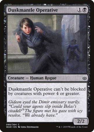 Duskmantle Operative [War of the Spark] - Destination Retro