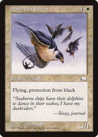 Duskrider Falcon [Weatherlight] - Destination Retro
