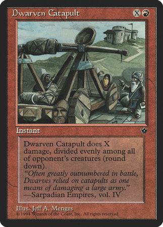 Dwarven Catapult [Fallen Empires] - Destination Retro