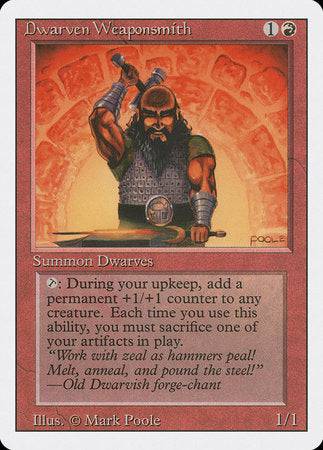 Dwarven Weaponsmith [Revised Edition] - Destination Retro