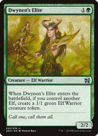 Dwynen's Elite [Duel Decks: Elves vs. Inventors] - Destination Retro