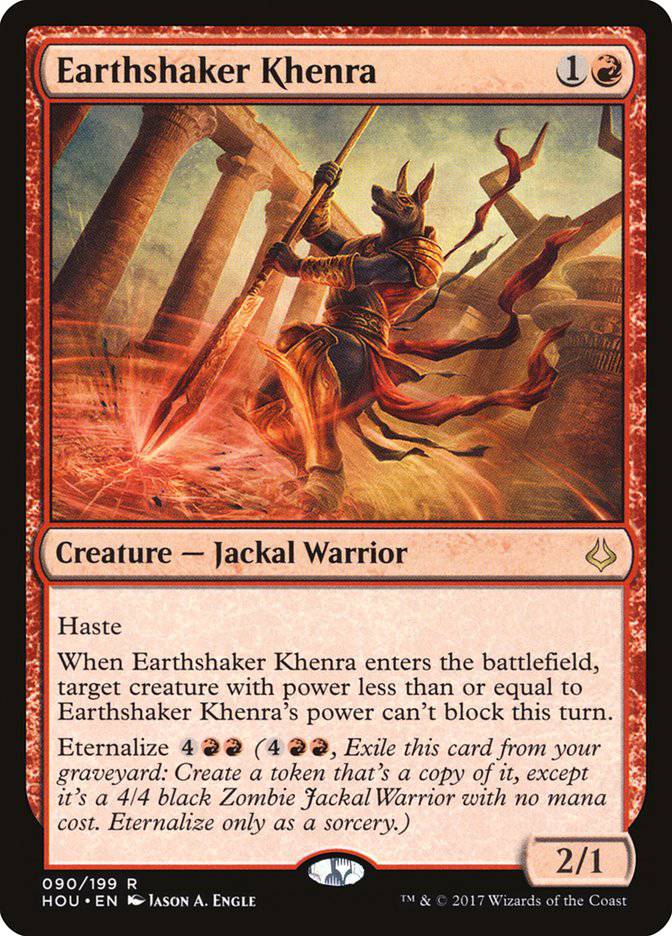 Earthshaker Khenra [Hour of Devastation] - Destination Retro