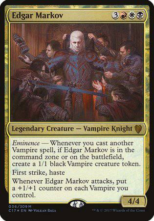 Edgar Markov (Commander 2017) [Commander 2017 Oversized] - Destination Retro