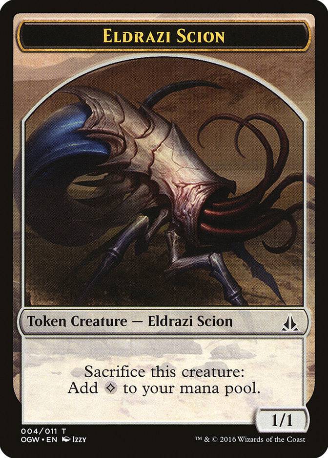 Eldrazi Scion (004/011) [Oath of the Gatewatch Tokens] - Destination Retro
