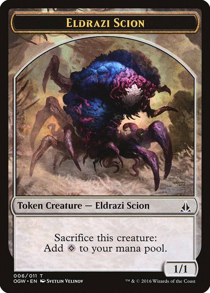 Eldrazi Scion (006/011) [Oath of the Gatewatch Tokens] - Destination Retro