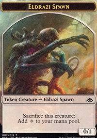Eldrazi Spawn (002) // Eldrazi Double-sided Token [Planechase Anthology] - Destination Retro