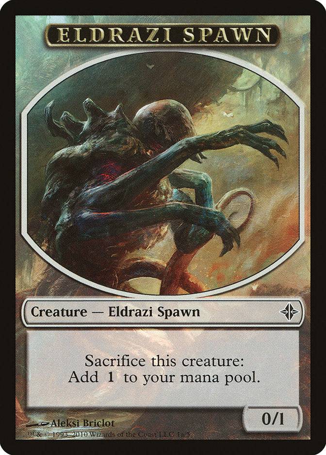 Eldrazi Spawn (1a/5) [Rise of the Eldrazi Tokens] - Destination Retro