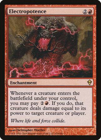 Electropotence [Zendikar] - Destination Retro