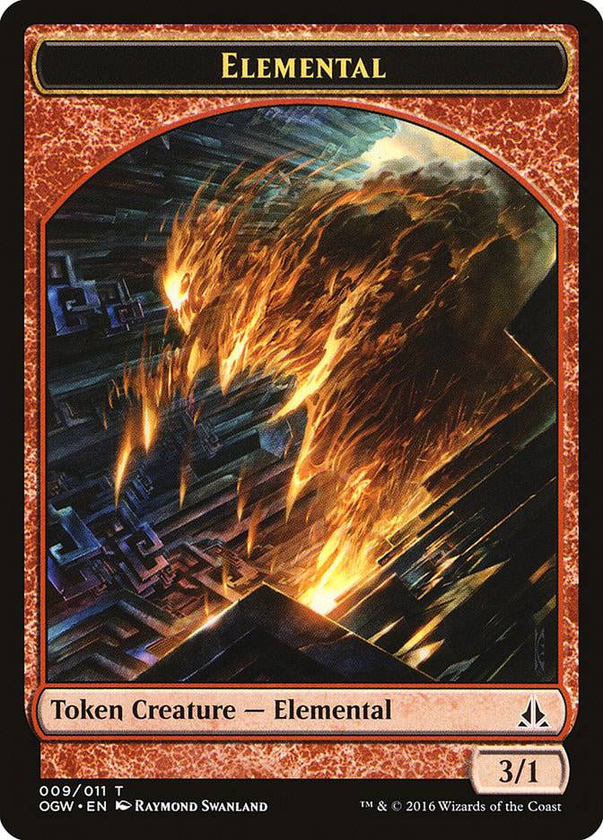 Elemental (009/011) [Oath of the Gatewatch Tokens] - Destination Retro
