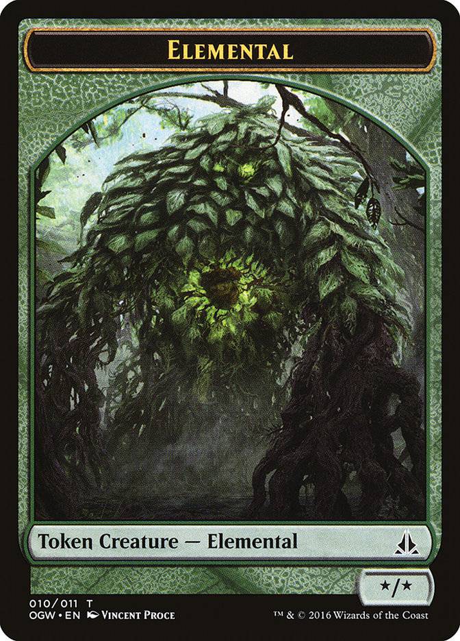 Elemental (010/011) [Oath of the Gatewatch Tokens] - Destination Retro