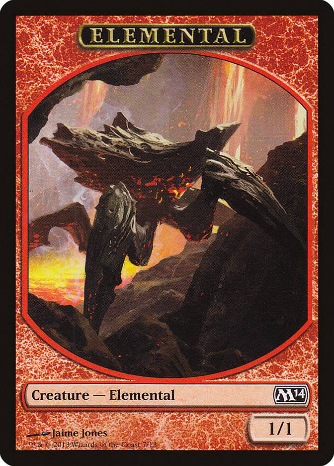 Elemental (7/13) [Magic 2014 Tokens] - Destination Retro