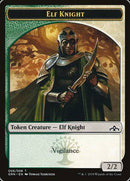 Elf Knight Token [Guilds of Ravnica Tokens] - Destination Retro