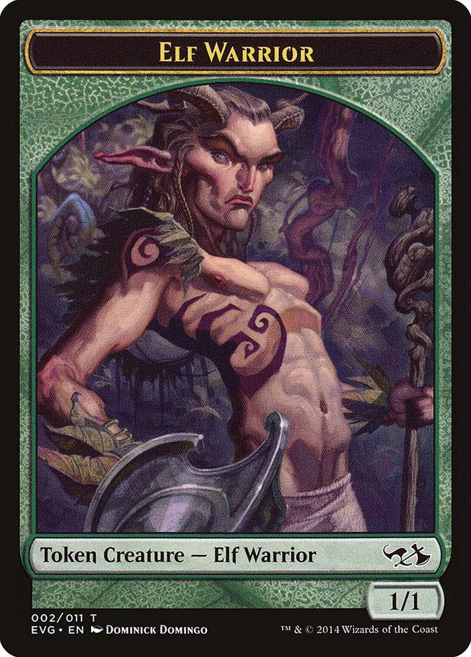 Elf Warrior Token (Elves vs. Goblins) [Duel Decks Anthology Tokens] - Destination Retro