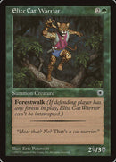 Elite Cat Warrior (With Flavor Text) [Portal] - Destination Retro