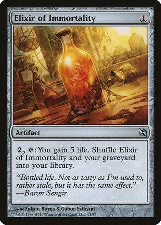 Elixir of Immortality [Duel Decks: Elspeth vs. Tezzeret] - Destination Retro