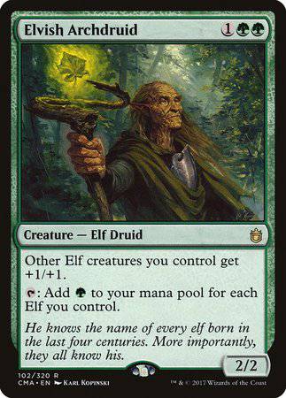 Elvish Archdruid [Commander Anthology] - Destination Retro