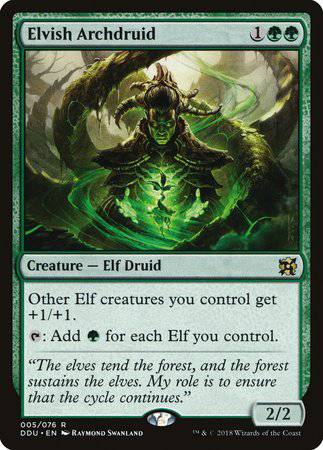 Elvish Archdruid [Duel Decks: Elves vs. Inventors] - Destination Retro
