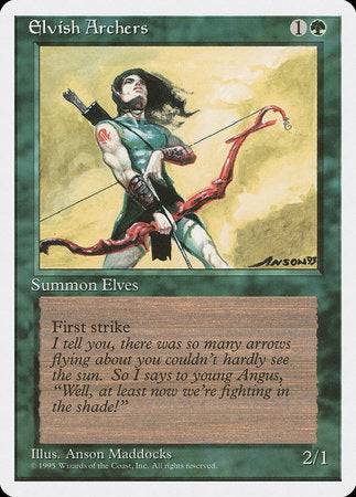 Elvish Archers [Fourth Edition] - Destination Retro
